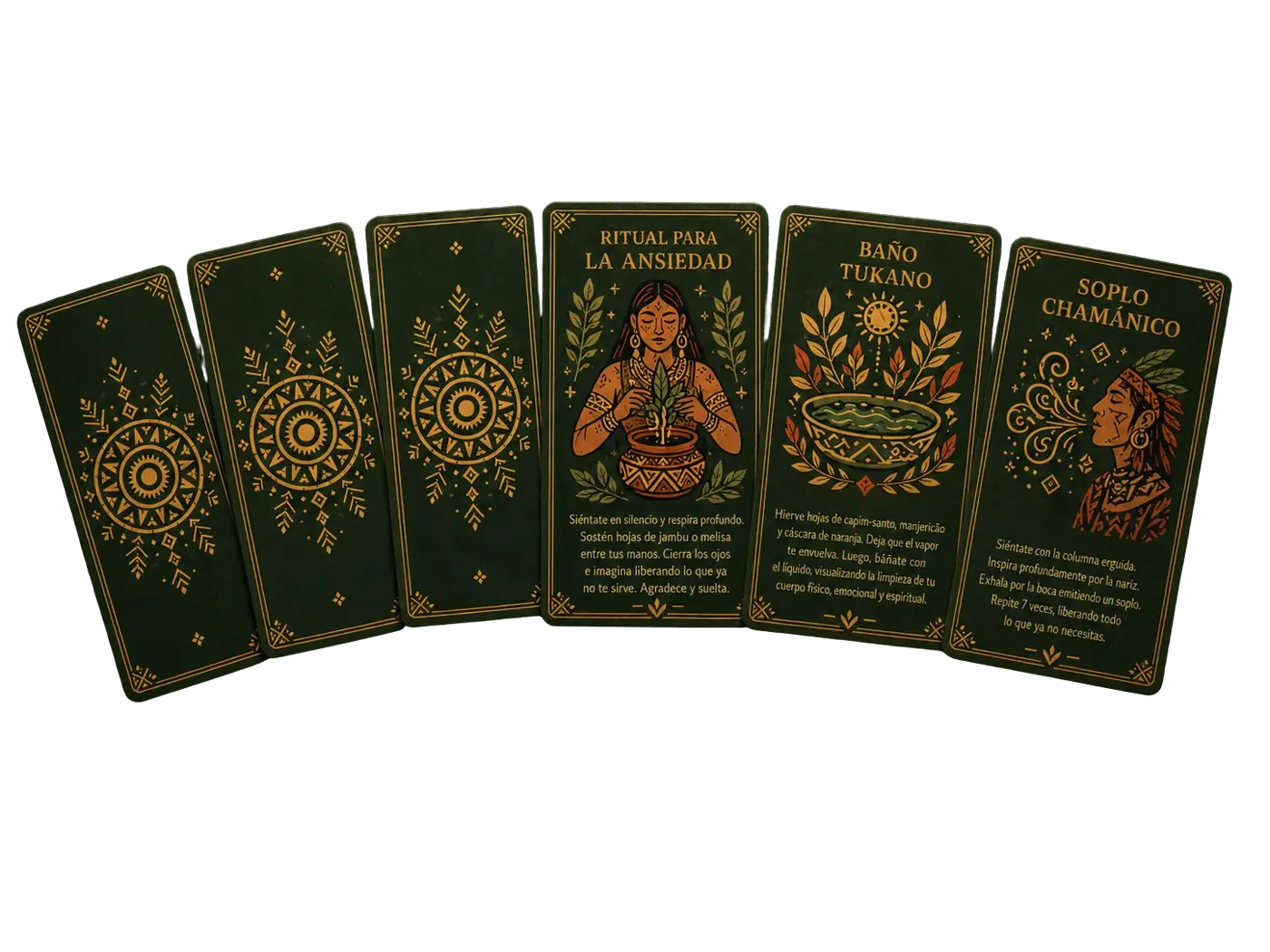 Mockup Cartas Sagradas — 21 Prácticas Rápidas