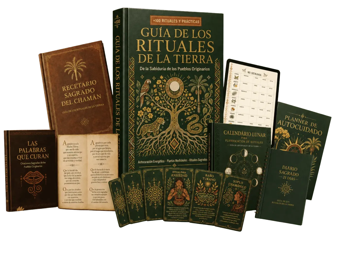 Guía de los Rituales de la Tierra — kit completo con bonos
