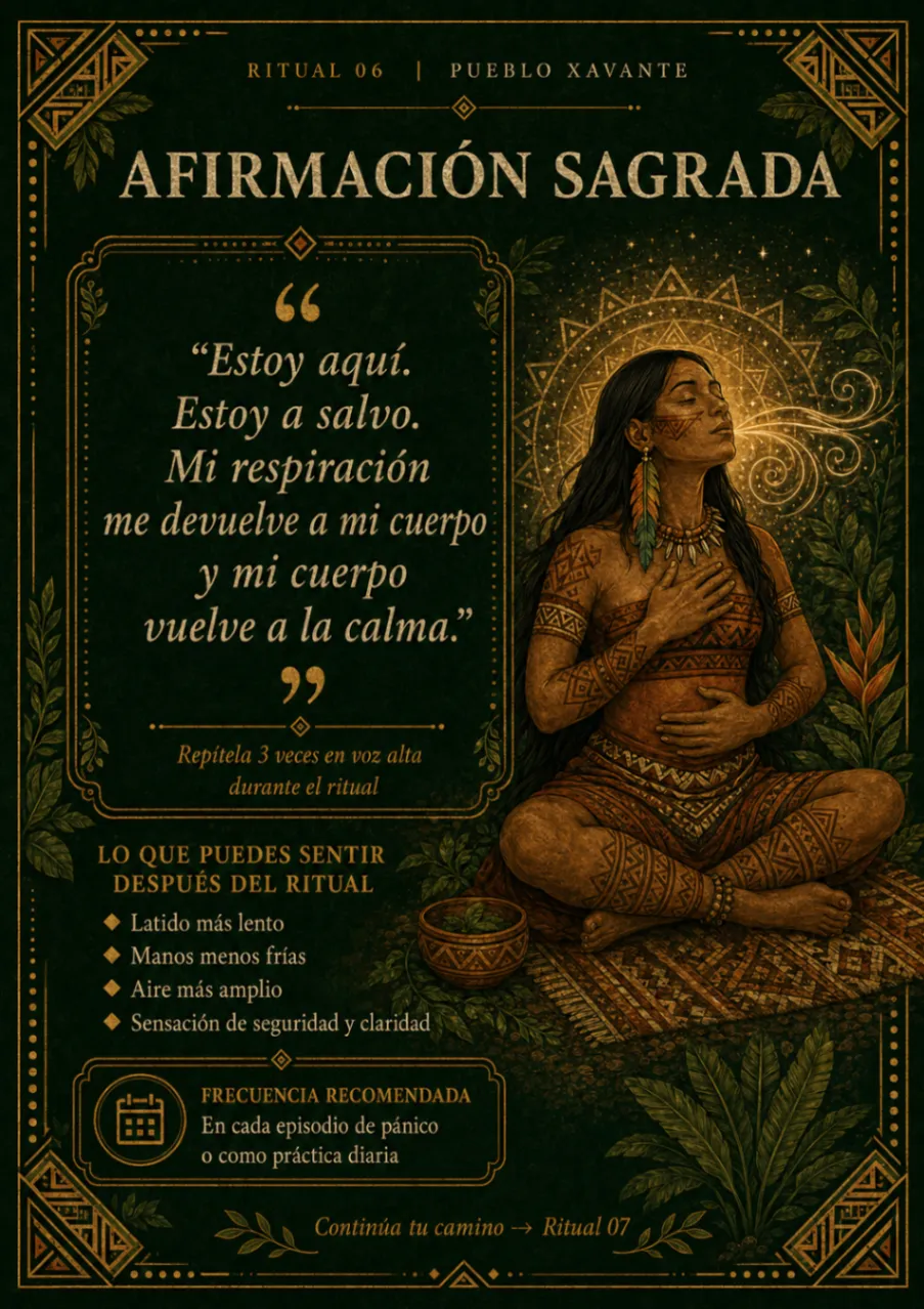 Ritual 06 — Afirmación sagrada