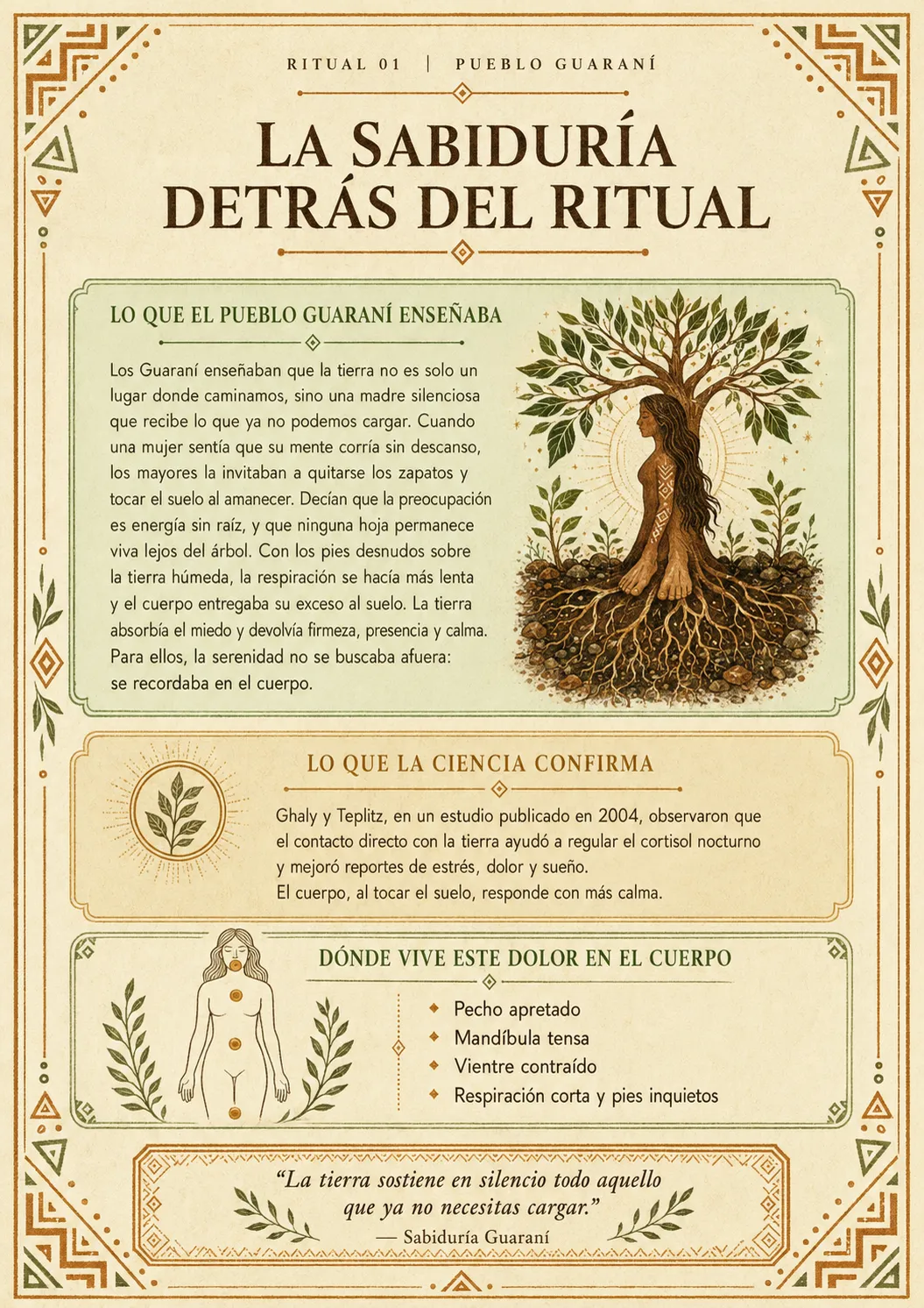 La sabiduría detrás del ritual